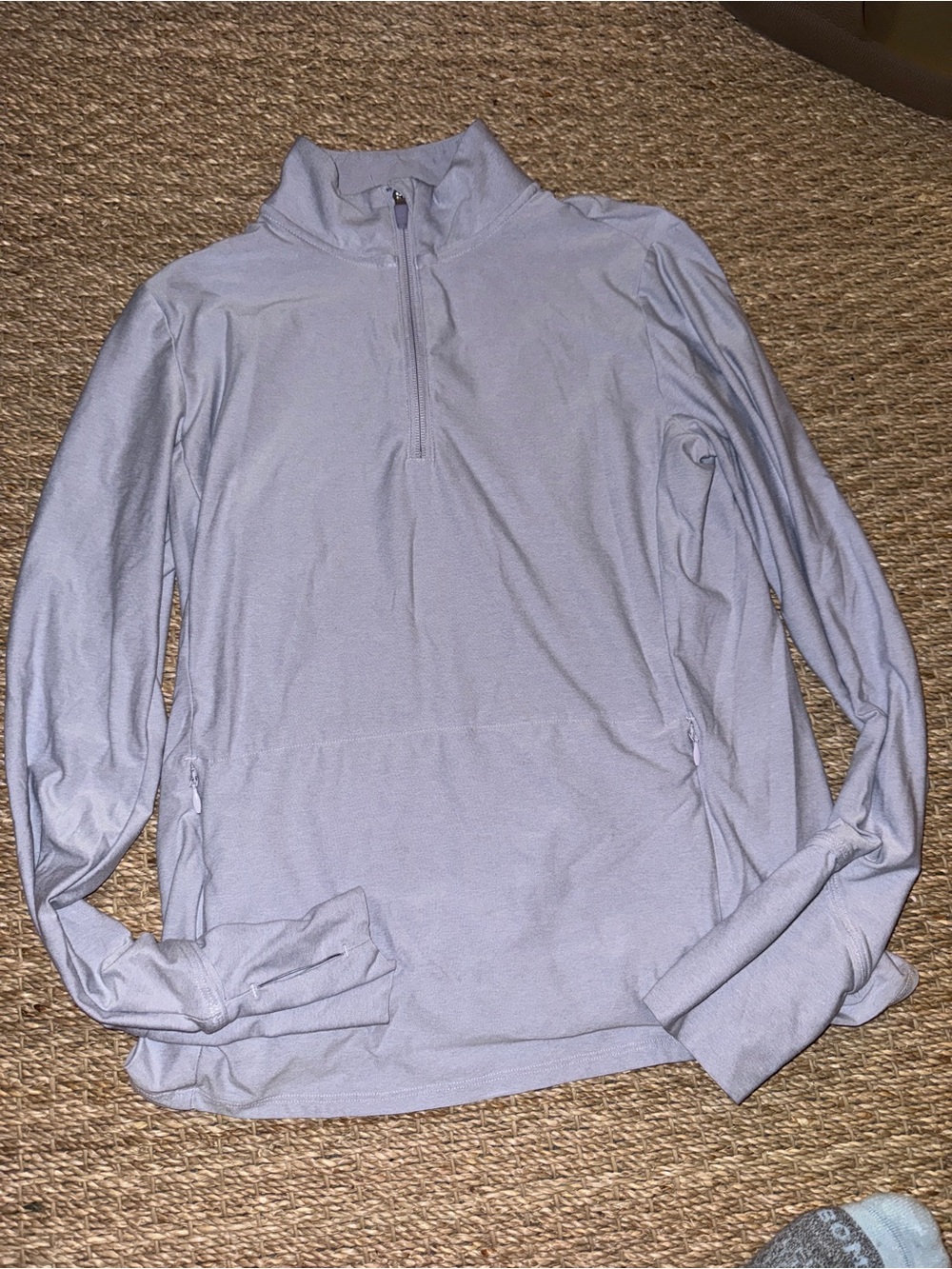 Market & Spruce Lavender Athletic Pullover